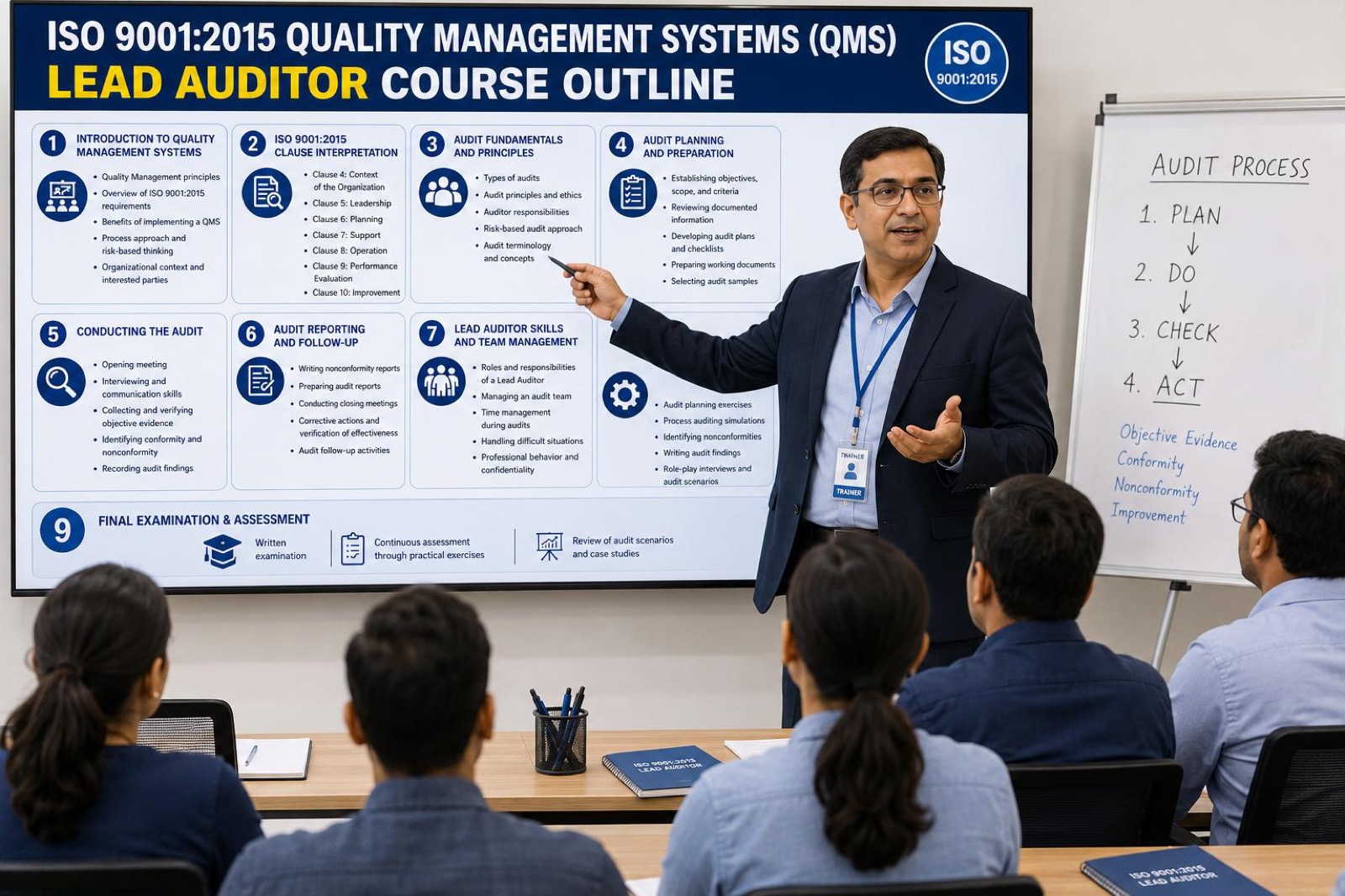 ISO 9001 lead auditor course session